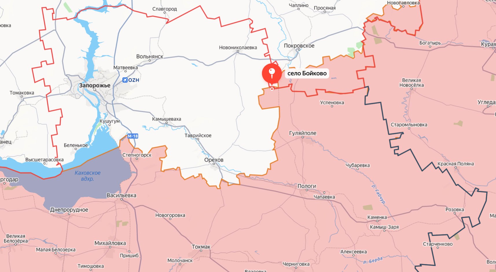 Министерство обороны России сообщает об освобождении населённых пунктов Верхняя Писаревка Харьковской области и Бойково Запорожской области Министерство обороны России сообщает об освобождении населённых пунктов Верхняя Писаревка Харьковской области и Бойково Запорожской области