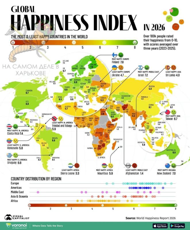 ��������� ������ Visual Capitalist, ������� ���������� ����������� ����������� �� ����������� ����������, �������, ��� ��������� ����� ����� ���������� ������� ������ � �������� �������� 4,7 ����� �� 10 � 111-� ����� � ����...