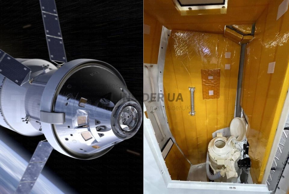 Окончательно сломался туалет летящего к Луне космического корабля Orion, — CNN Окончательно сломался туалет летящего к Луне космического корабля Orion, — CNN