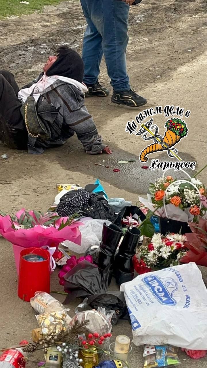 «Херои» перемогли бомжиху. На 18 кладбище в Харькове произошел скандал «Херои» перемогли бомжиху. На 18 кладбище в Харькове произошел скандал