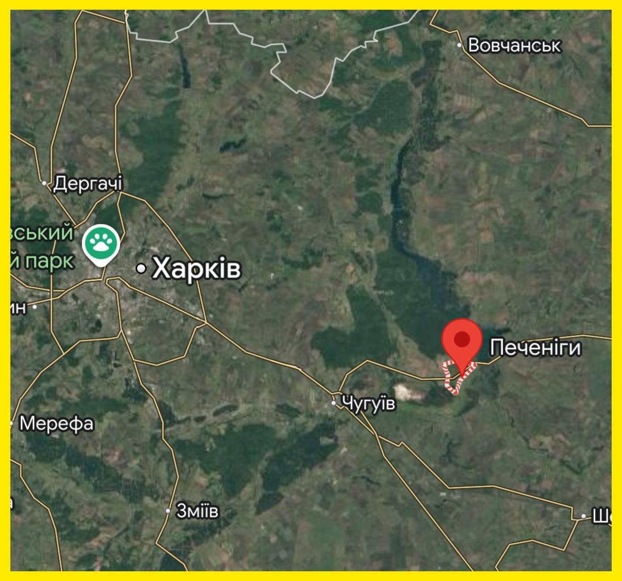 Юлия Витязева: В Харьковской области шесть КАБов ударили по плотине в Печенегах, сообщил губернатор Синегубов в эфире телемарафона