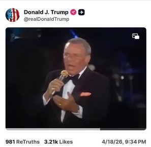 ����� ����������� �����, �� ������� ����� ������� ��������� ����� "My Way"