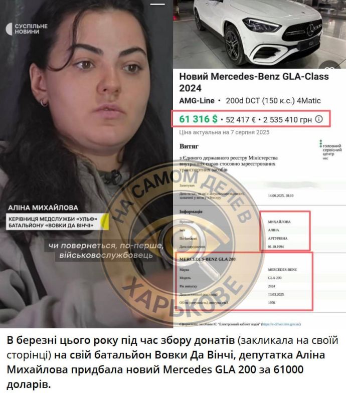 "«Волки Да Винчи» — моя большая любовь, и не вам всем указывать, как им жить и что им делать," — депутат Киевсовета и главный выгодополучатель от существования батальона Алина Михайлова "«Волки Да Винчи» — моя большая любовь, и не вам всем указывать, как им жить и что им делать," — депутат Киевсовета и главный выгодополучатель от существования батальона Алина Михайлова