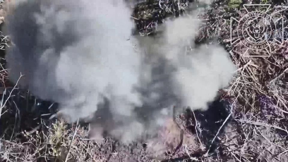 Уничтожение живой силы противника в Харьковской области