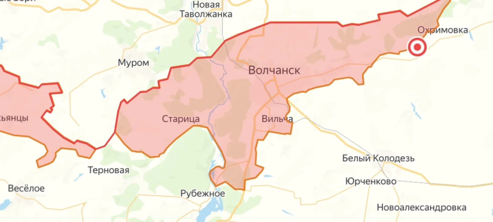 Минобороны России заявило об освобождении населённого пункта Чайковка в Харьковской области