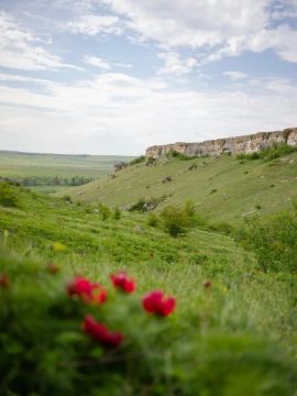 Майские пейзажи у Белой скалы
