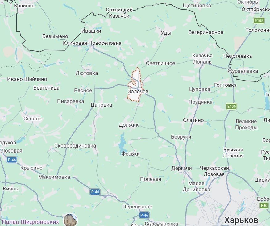 Противник объявил обязательную эвакуацию в Золочевском районе к северо-западу от Харькове