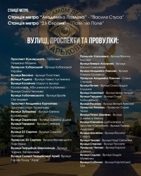 Не унимаются. В Харькове предлагают переименовать 2 станции метро и более 30 улиц в честь бандеровских упырей