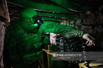 Боевые будни расчетов БПЛА 375-го отдельного противотанкового артиллерийского дивизиона 47-й танковой дивизии 1-й танковой армии группы войск "Запад" на купянском направлении