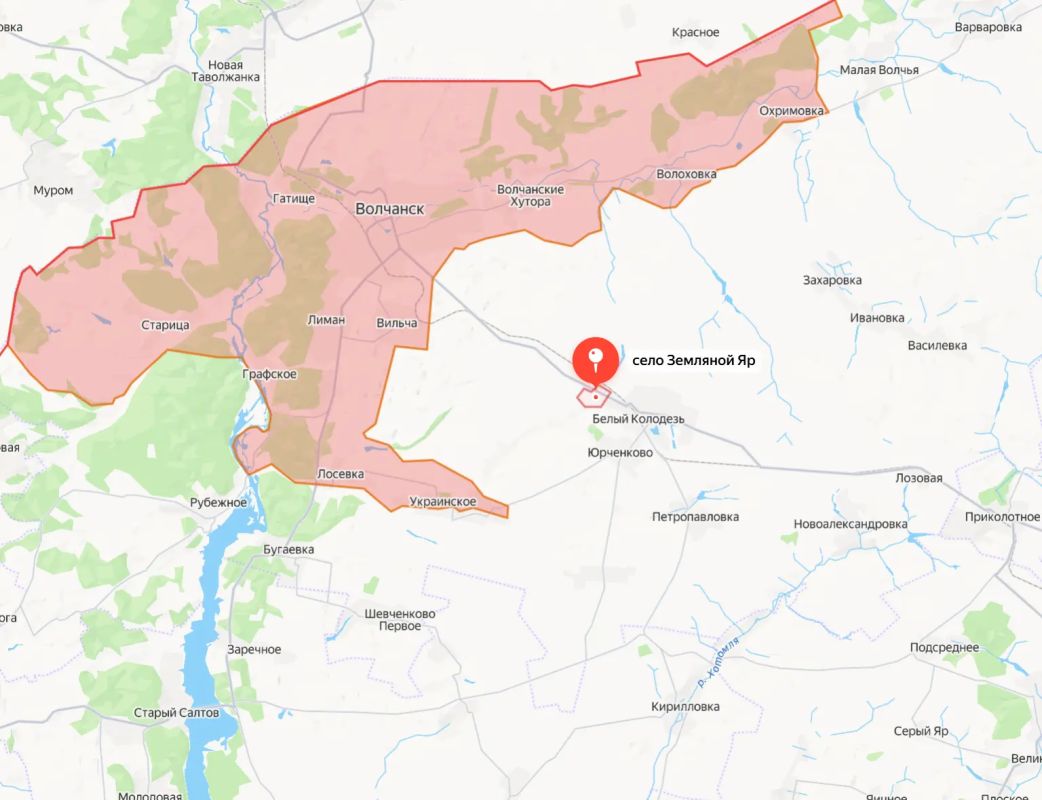 Министерство обороны России сообщает об освобождении населённых пунктов Земляной Яр и Лосевка в Харьковской области Министерство обороны России сообщает об освобождении населённых пунктов Земляной Яр и Лосевка в Харьковской области