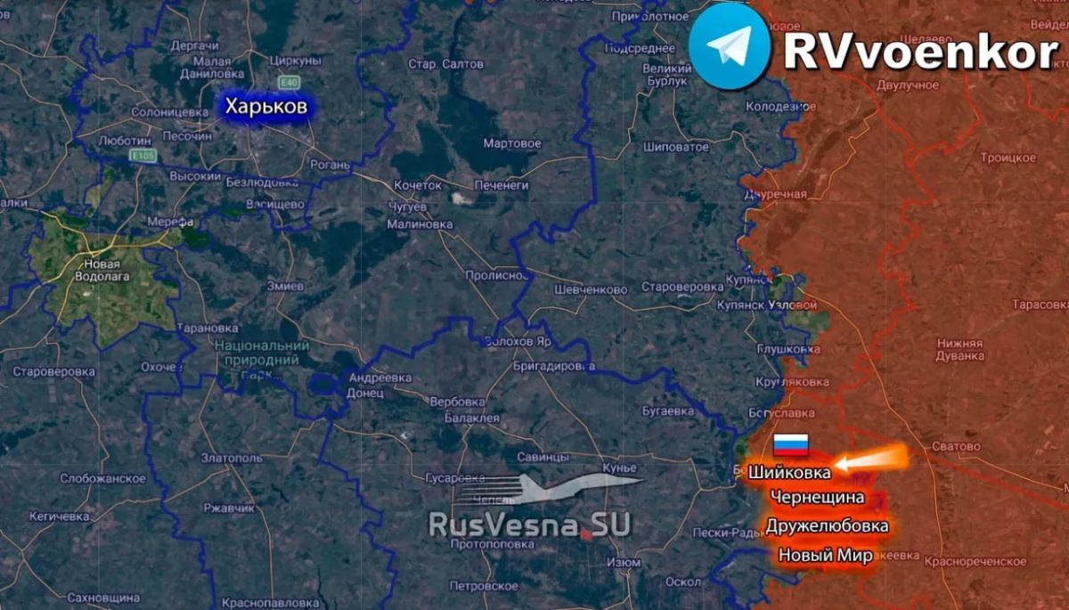 ВС РФ освободили сразу 4 населенных пункта в Харьковской области — Минобороны В ходе активных наступательных действий подразделения группировки войск «Запад» освободили четыре населённых пункта в Харьковской области, а... ВС РФ освободили сразу 4 населенных пункта в Харьковской области — Минобороны В ходе активных наступательных действий подразделения группировки войск «Запад» освободили четыре населённых пункта в Харьковской области, а...