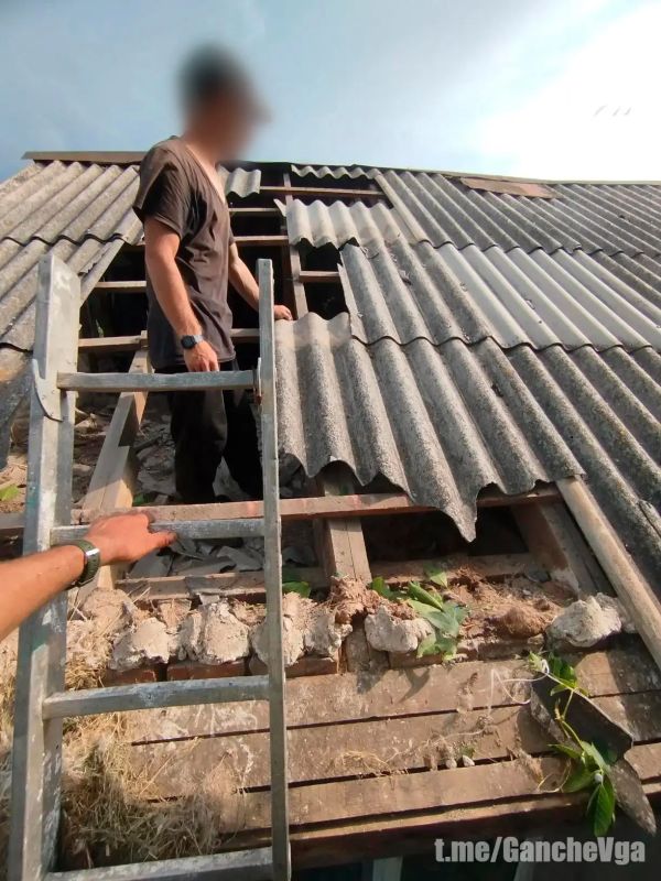 Вооружённые формирования Украины, применяя БПЛА, нанесли удар по домовладению в селе Великий Выселок Вооружённые формирования Украины, применяя БПЛА, нанесли удар по домовладению в селе Великий Выселок