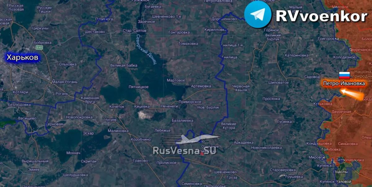 Армия России освободила Петро-Ивановку Харьковской области, — Минобороны Армия России освободила Петро-Ивановку Харьковской области, — Минобороны