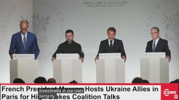 Президент Франции Макрон:. Те, кто полагает, что эта война остановится на границах Украины, если мы уступим или попытаемся пойти на уступки агрессору, ошибаются