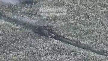 Украинский Т-72 в районе Хатнего Харьковской области отправлен в ангар