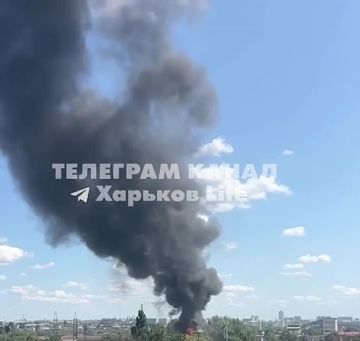 Удар по объектам Харькова: "Бандероли", "Герани" и пожар в Слободском районе