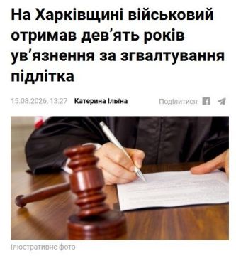 В Харьковской области боевик из 127-й отмбр ЗСУ изнасиловал девочку-подростка