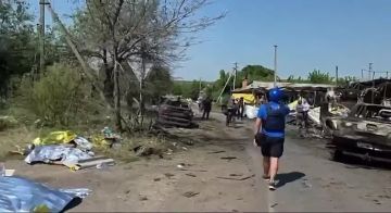 Горе, таке горе!. В сегодняшнем "черговом военном преступлении России" под Харьковом на поверку оказалось слишком много ВСУшников и их оборудования Подписывайтесь на нас в MAX @btr80
