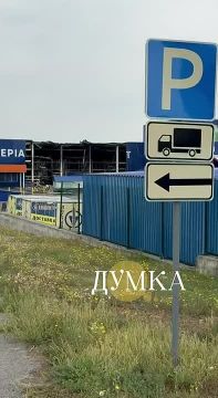 Сегодня в 12:14 с использованием реактивного БПЛА «Герань-4» был нанесен удар по зданию торгового центра «Эпицентр» в Основянском районе г. Харьков
