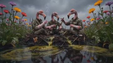 ZaГеранили гнездо Фламинго