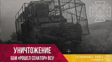 Уничтожение украинского броневика Roshel Senator с мангалом на Волчанском направлении