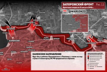 WarGonzo: Фронтовая сводка на утро 31.08.26