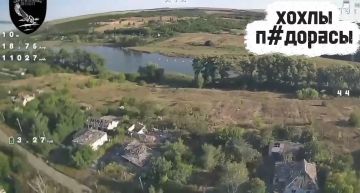 Грушевка Купянский район. Кадры с объектива дрона противника