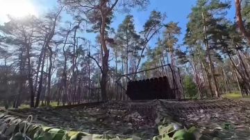 Кадры боевой работы по установлению контроля над населенным пунктами Березники в Харьковской области