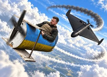 Меня чуть не сбил дрон, попрошу делать взносы© Зеленский