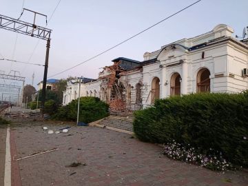 В Харьковской области зафиксирован удар по вокзалу в Берестине