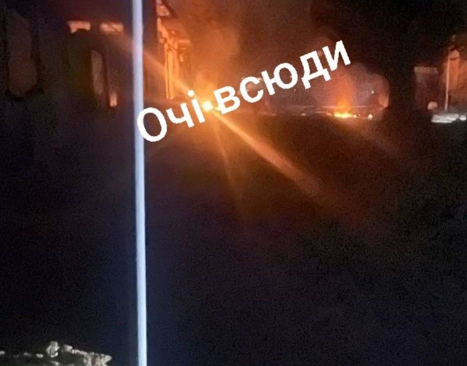 ВС РФ атаковали ночью цели во временно оккупированном ВСУ Запорожье ВС РФ атаковали ночью цели во временно оккупированном ВСУ Запорожье