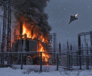 #ЗимаБлизко. «УкрЭнерго» сообщает об отключениях света в Киевской, Днепропетровской, Сумской, Харьковской областях и временно оккупированной ВСУ части ДНР после ударов ВС РФ по энергетической инфраструктуре