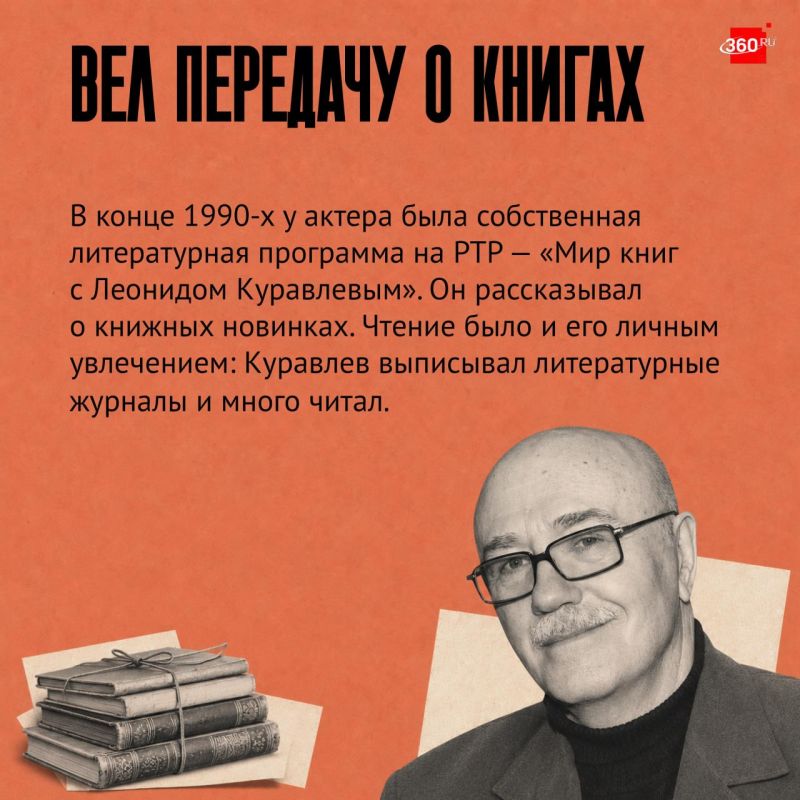 Сегодня Леониду Куравлеву могло бы исполниться 90 лет Сегодня Леониду Куравлеву могло бы исполниться 90 лет