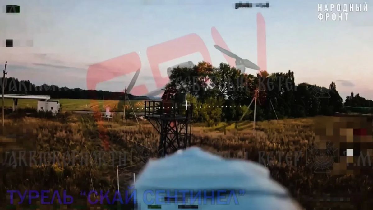 Владислав Шурыгин: Удар FPV-дрона по 12,7-мм турели с ИИ Sky Sentinel на окраине Харькова Владислав Шурыгин: Удар FPV-дрона по 12,7-мм турели с ИИ Sky Sentinel на окраине Харькова