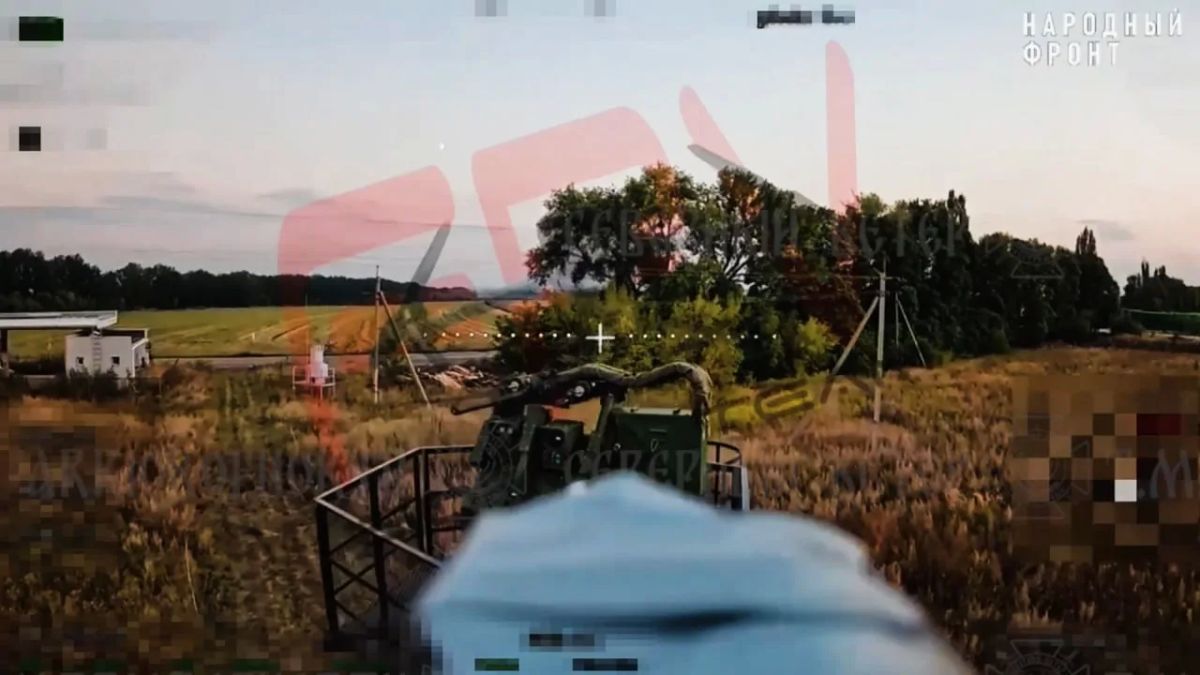 Владислав Шурыгин: Удар FPV-дрона по 12,7-мм турели с ИИ Sky Sentinel на окраине Харькова Владислав Шурыгин: Удар FPV-дрона по 12,7-мм турели с ИИ Sky Sentinel на окраине Харькова