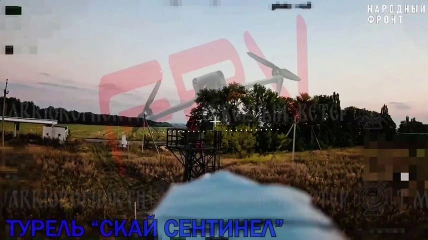 Российский дрон поразил разрекламированную украинскую турель с ИИ Российский дрон поразил разрекламированную украинскую турель с ИИ