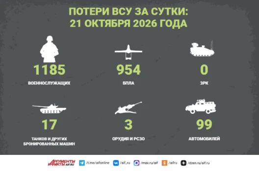 Сводка СВО, 21 октября. Российские военные освободили села села Червоный Яр и Юльевка